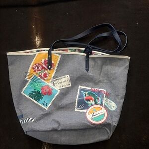 NWT Vera Bradley Reversible Beach Bag